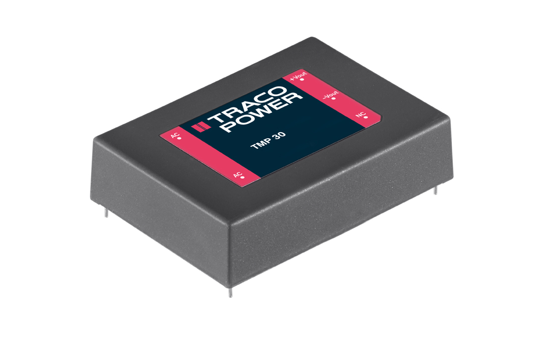 TRACOPOWER Switching Power Supply, TMP 30105, 5V dc, 6A, 30W, 1 Output, 120 → 370 V dc, 85 → 264 V ac
