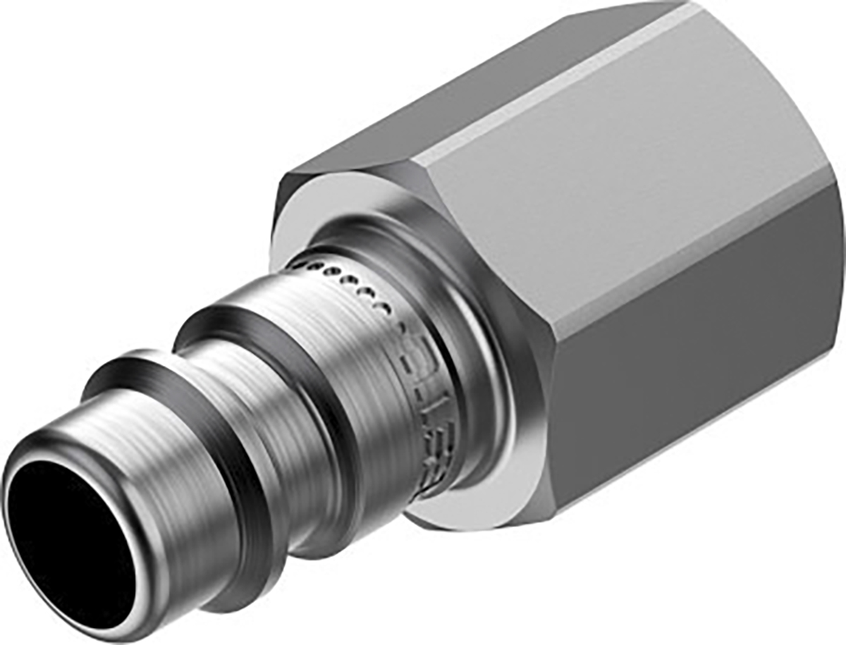Festo Male Pneumatic Quick Connect Coupling, G 1/4 Female Threaded