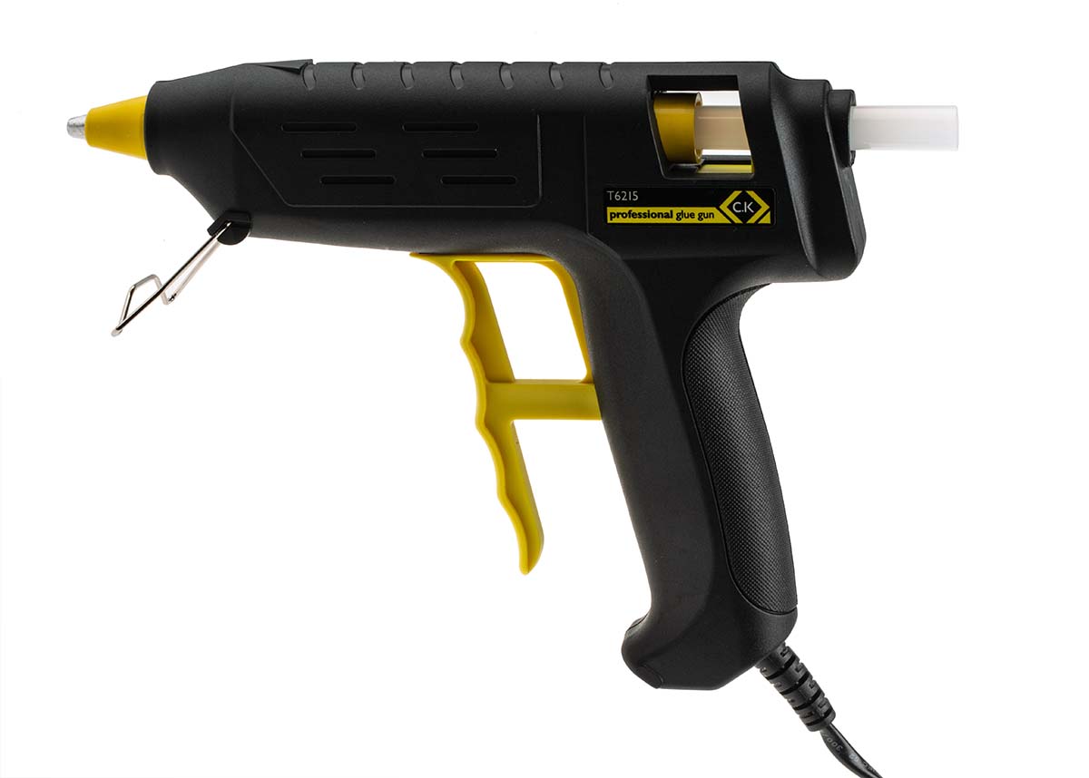 CK T6215 Corded Glue Gun, 80W, 11mm, Type G - British