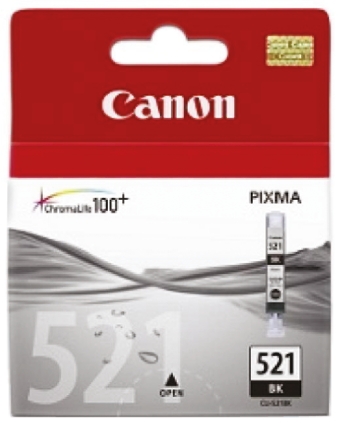 Canon CLI-521BK Black Ink Cartridge