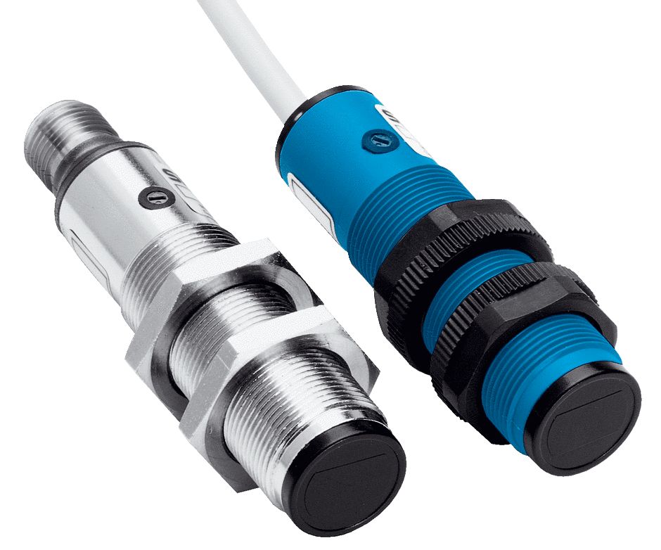 SICK Energetic Photoelectric Sensor, Cylindrical Sensor, 400 mm Detection Range