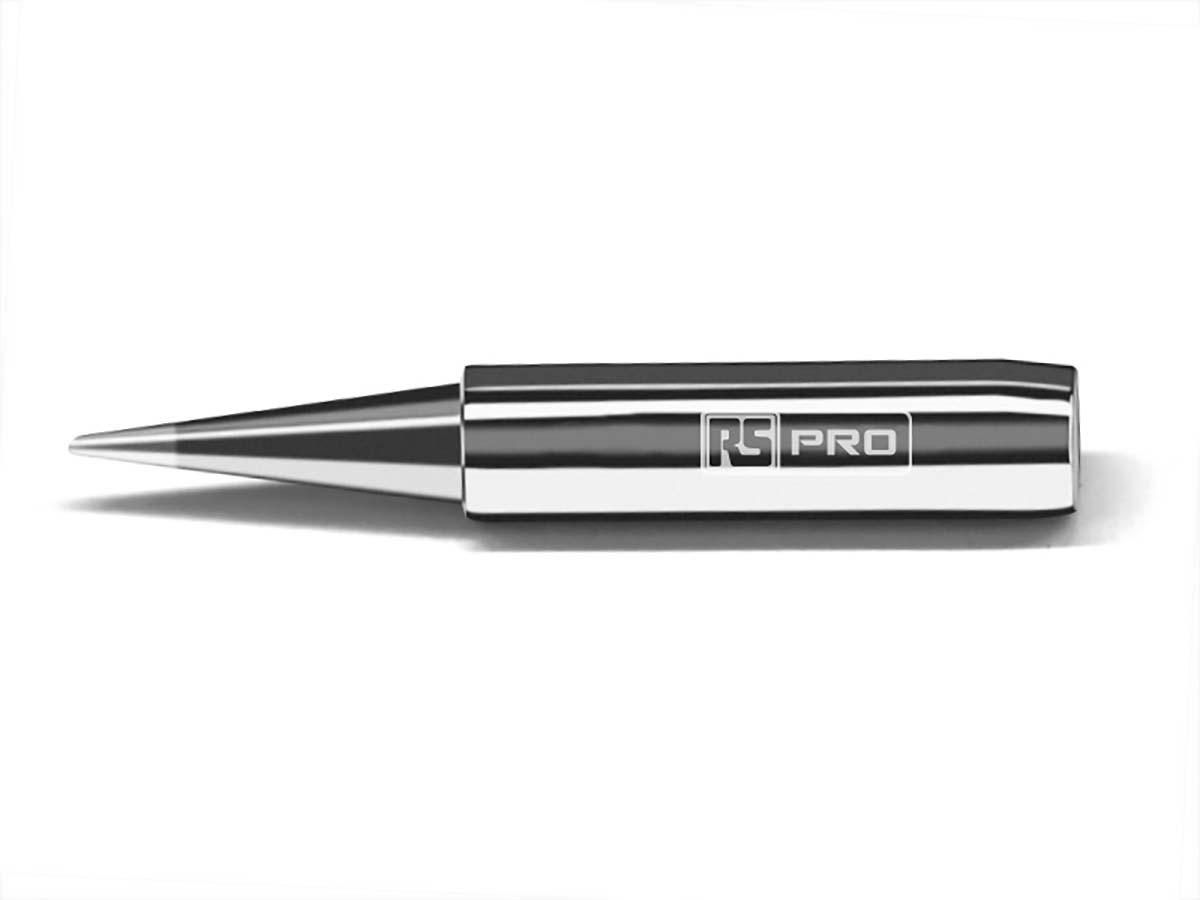 RS PRO 0.8 mm Straight Hoof Soldering Iron Tip for use with RS PRO Soldering Irons & Stations