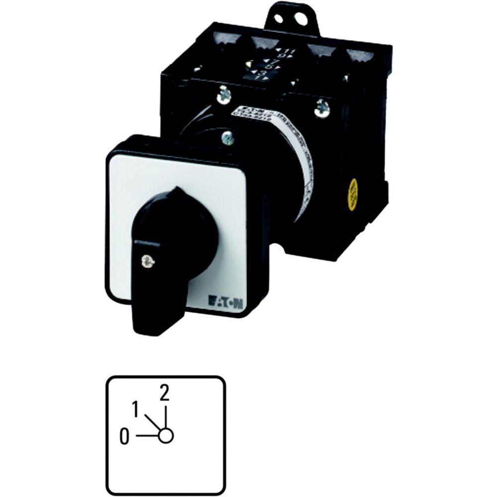 Eaton, 3P 3 Position 45° Multi Step Cam Switch, 690V (Volts), 32A, Toggle Actuator