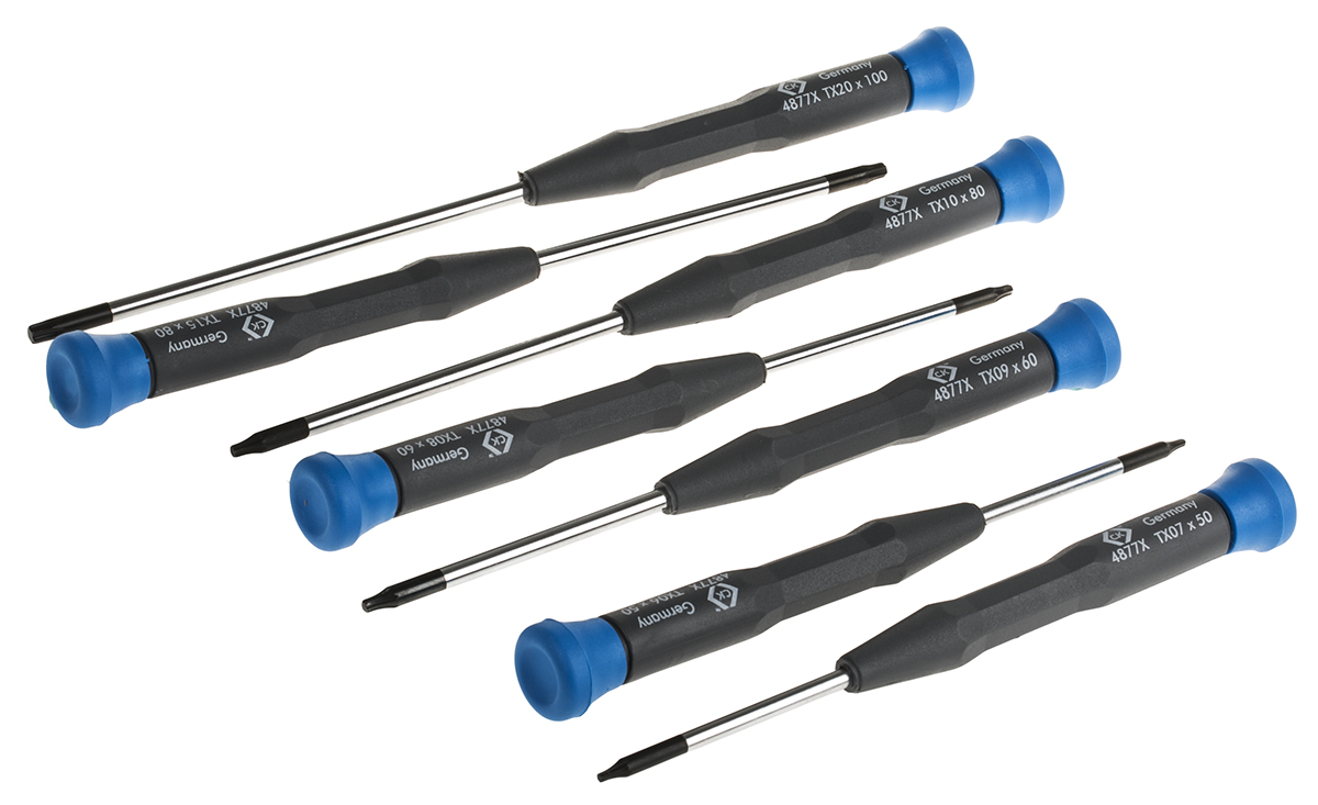 CK Torx Precision Screwdriver Set, 7-Piece