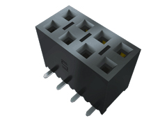 Samtec SSM Series Straight Surface Mount PCB Socket, 14-Contact, 2-Row, 2.54mm Pitch, Solder Termination