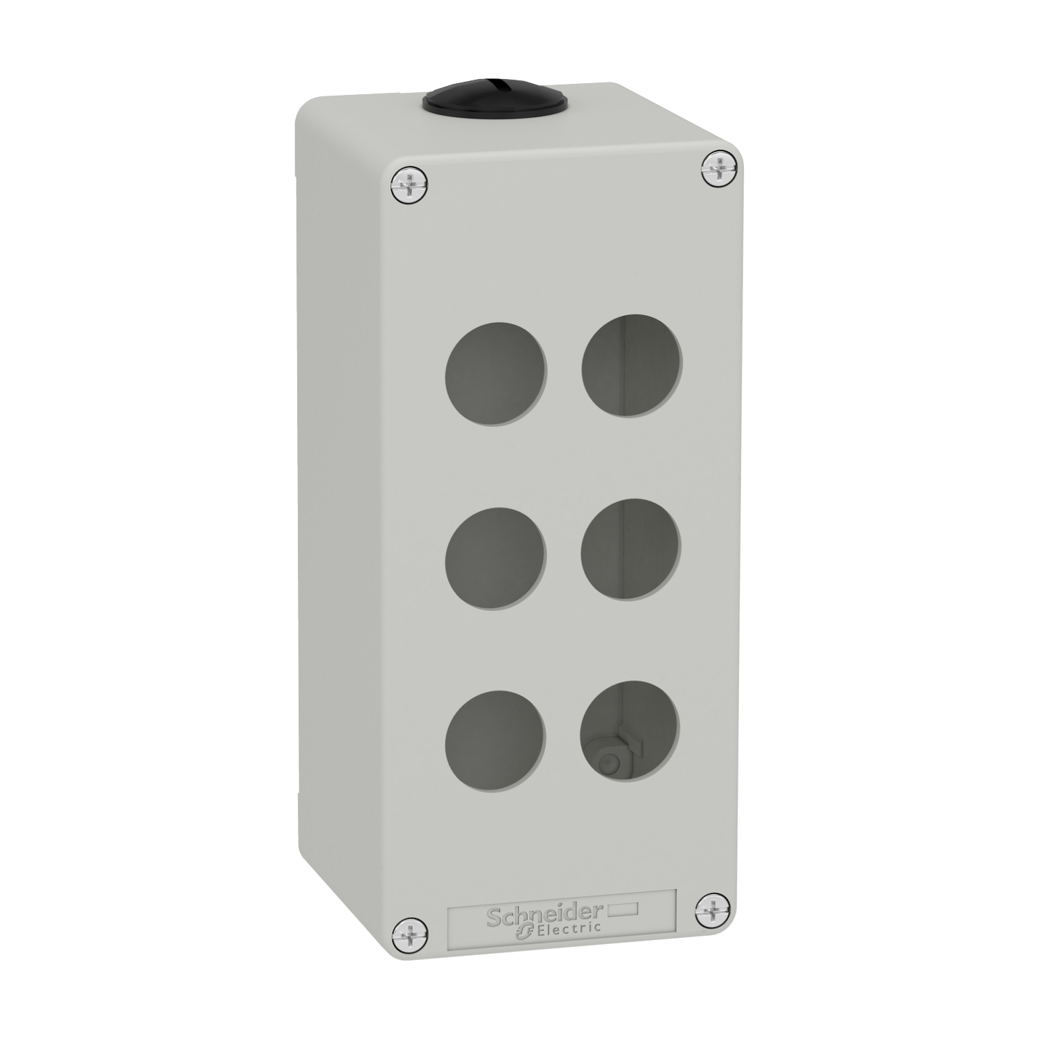 Schneider Electric Grey Metal General Purpose Enclosure, IP65, IK07, Grey Lid, 175 x 80 x 77mm