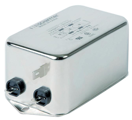 Schaffner, FN2090 3A 250 V ac/dc 0 → 400Hz, Chassis Mount EMI Filter, Fast-On, Single Phase