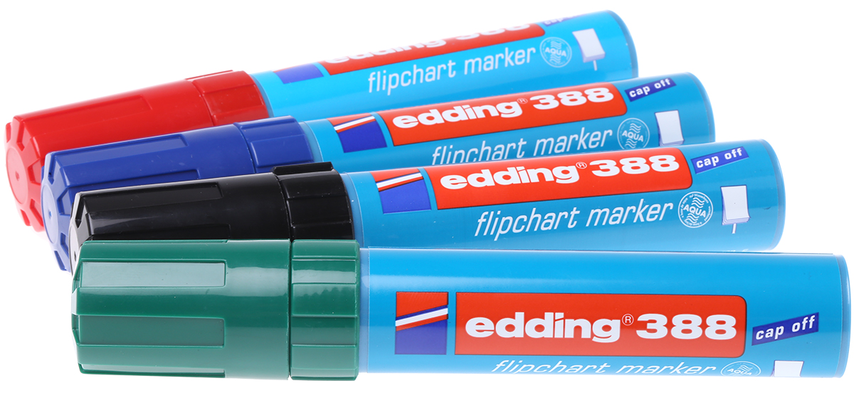 Edding Broad, Extra Broad, Medium Tip Assorted Marker Pen