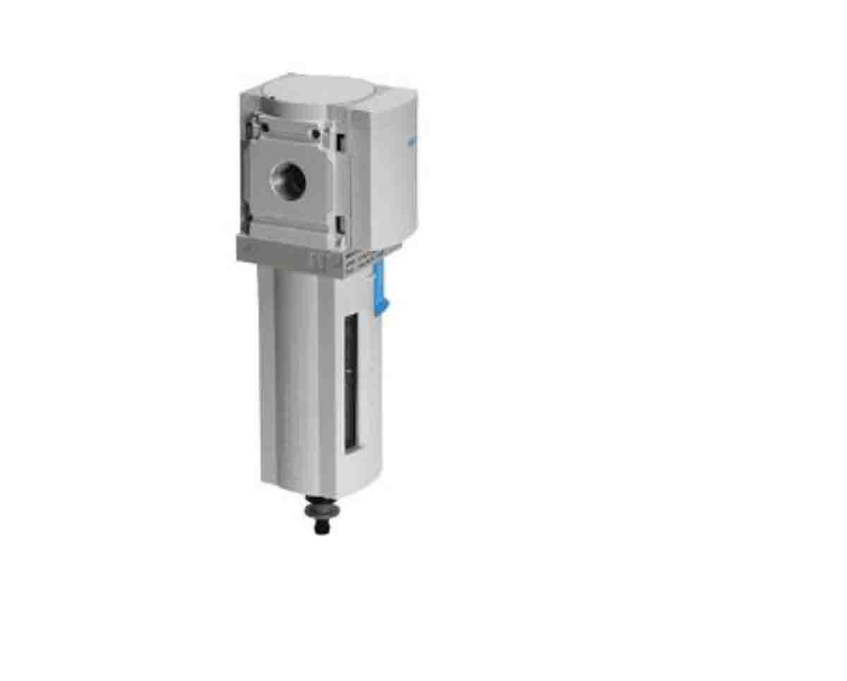 Festo MS series 5μm G 1/4 2bar to 12 bar Pneumatic Filter 1300L/min max with Automatic drain