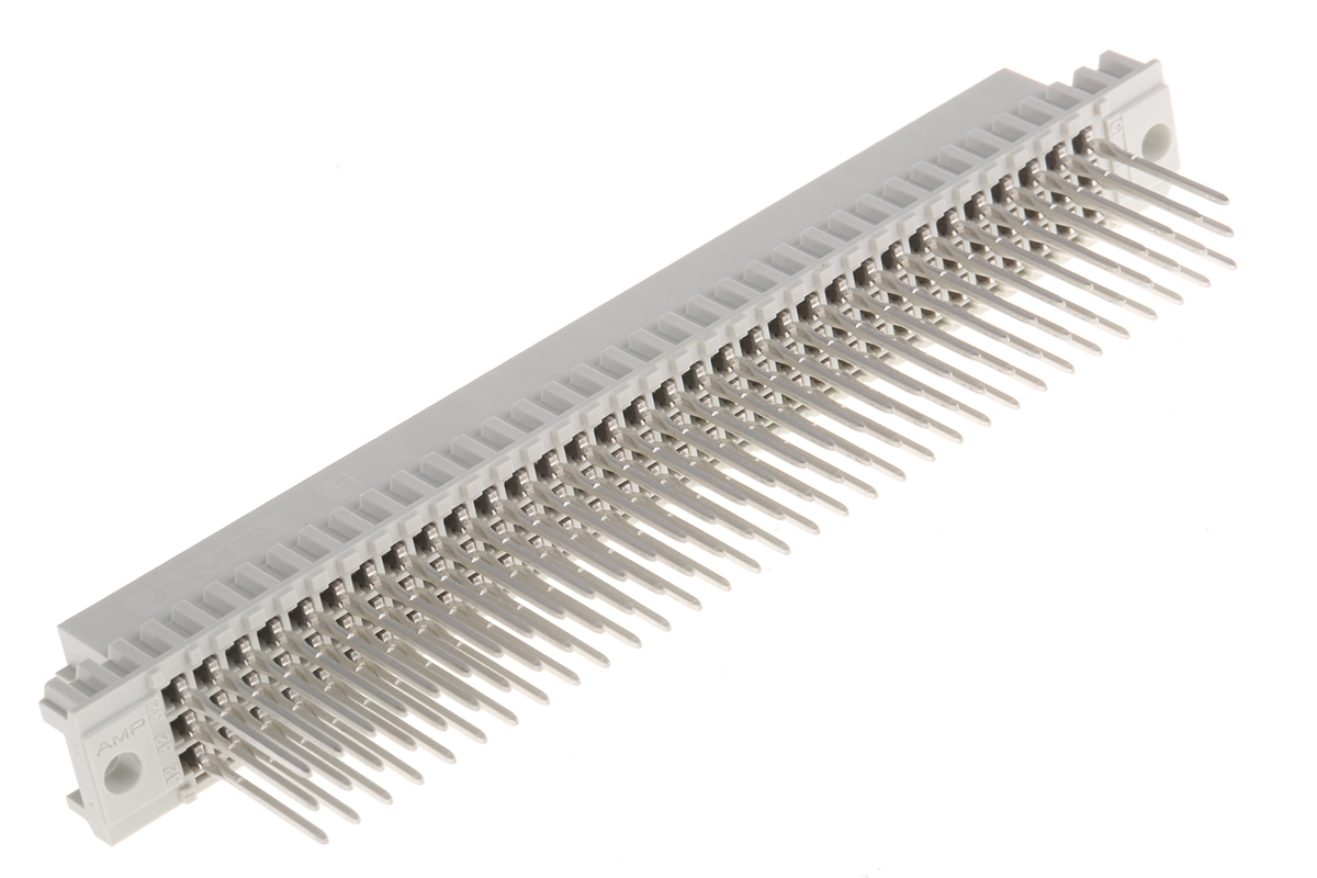 TE Connectivity Eurocard 96 Way 2.54mm Pitch, Type C Class C2, 3 Row, Straight DIN 41612 Connector, Socket