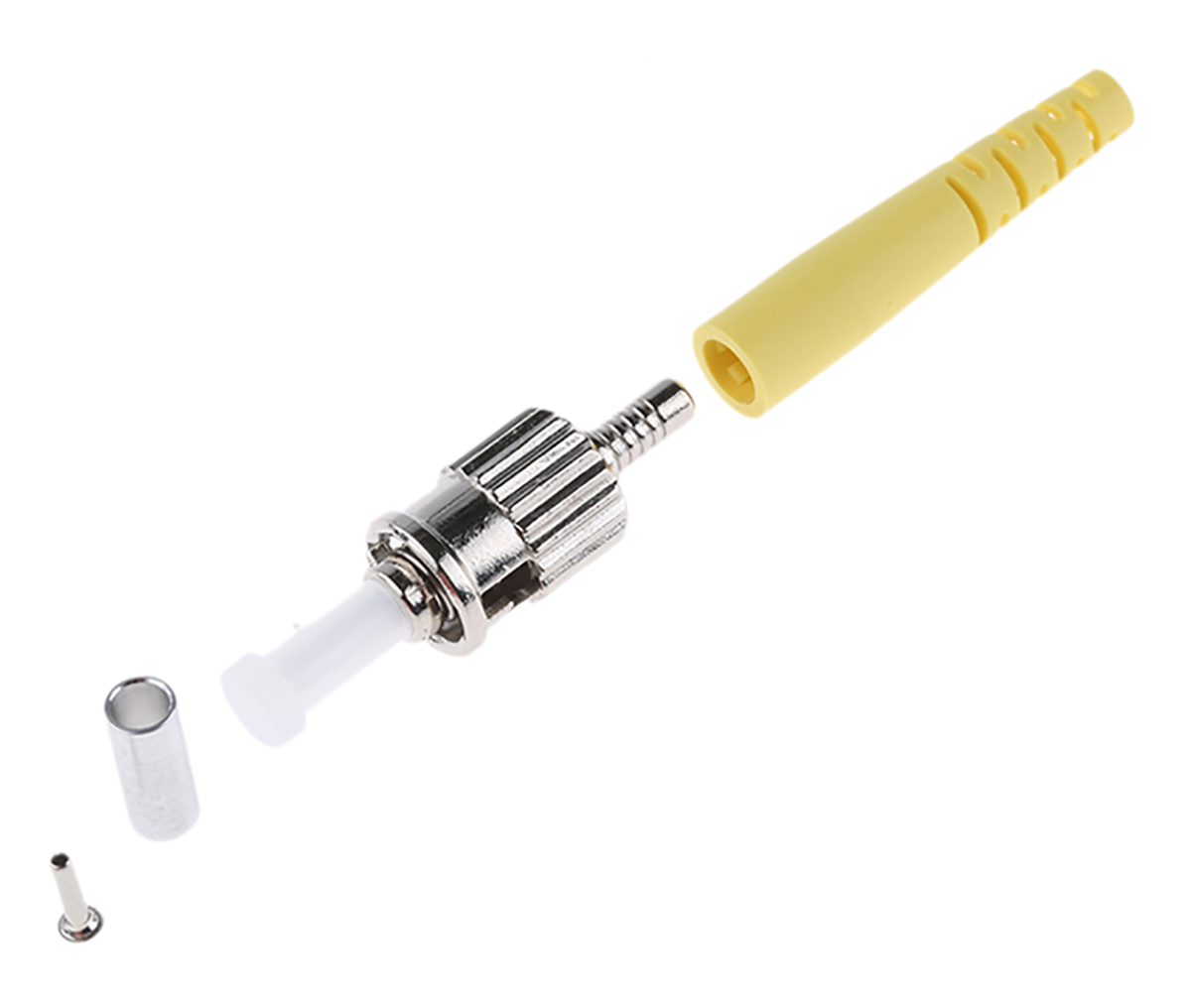RS PRO, ST, UPC Single Mode Simplex Fibre Optic Connector, 0.4dB Insertion Loss