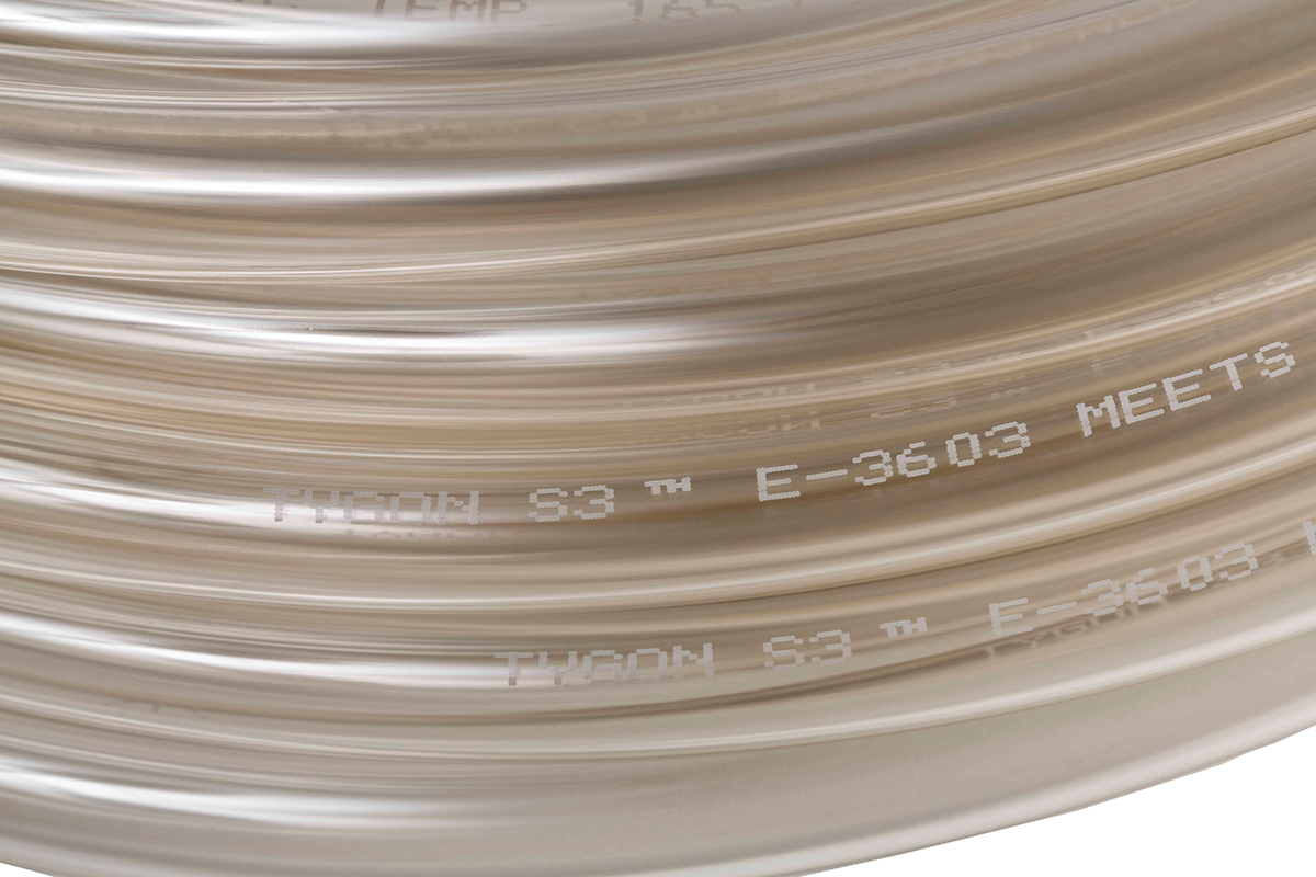 Saint Gobain Tygon® E-3603 Special PVC, Flexible Tube, 4.8mm ID, 8mm OD, Clear, 15m