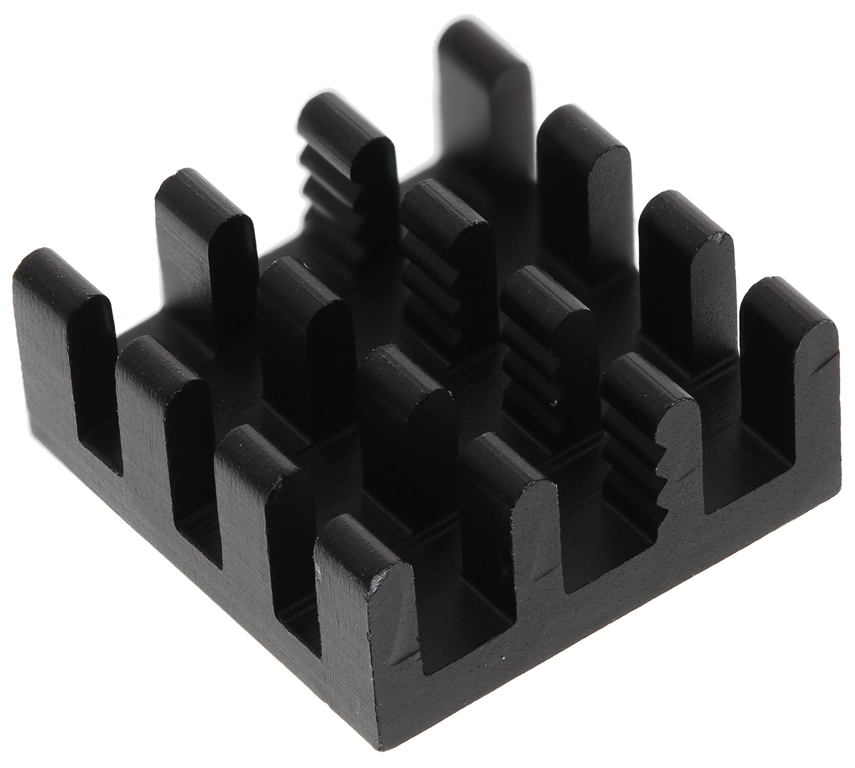 Fischer Elektronik Heatsink, Universal Square Alu, 29K/W, 14 x 14 x 6mm, Adhesive Foil, Conductive Foil