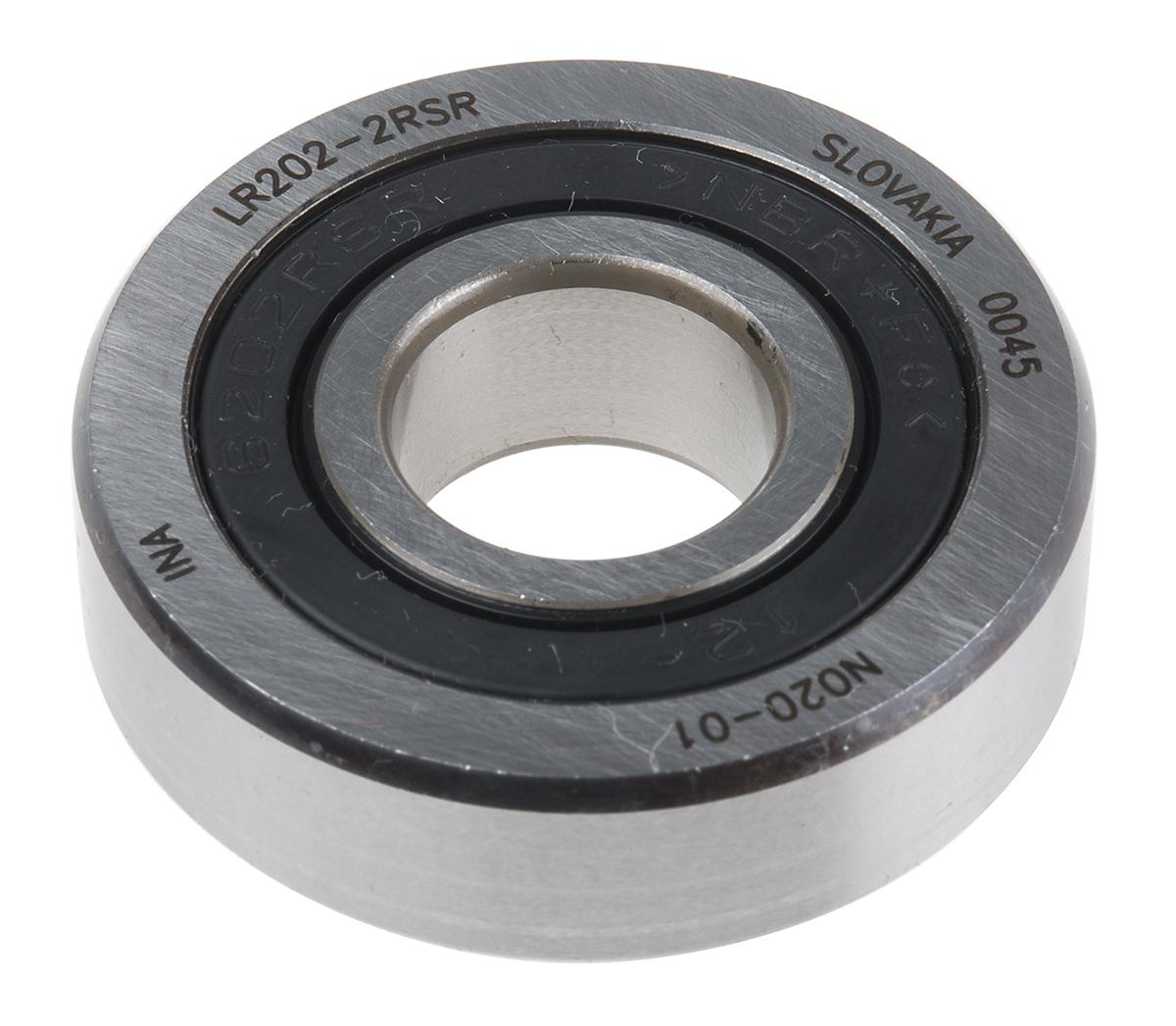 Yoke Cam Follower LR202-2RSR, 15mm ID, 40mm OD