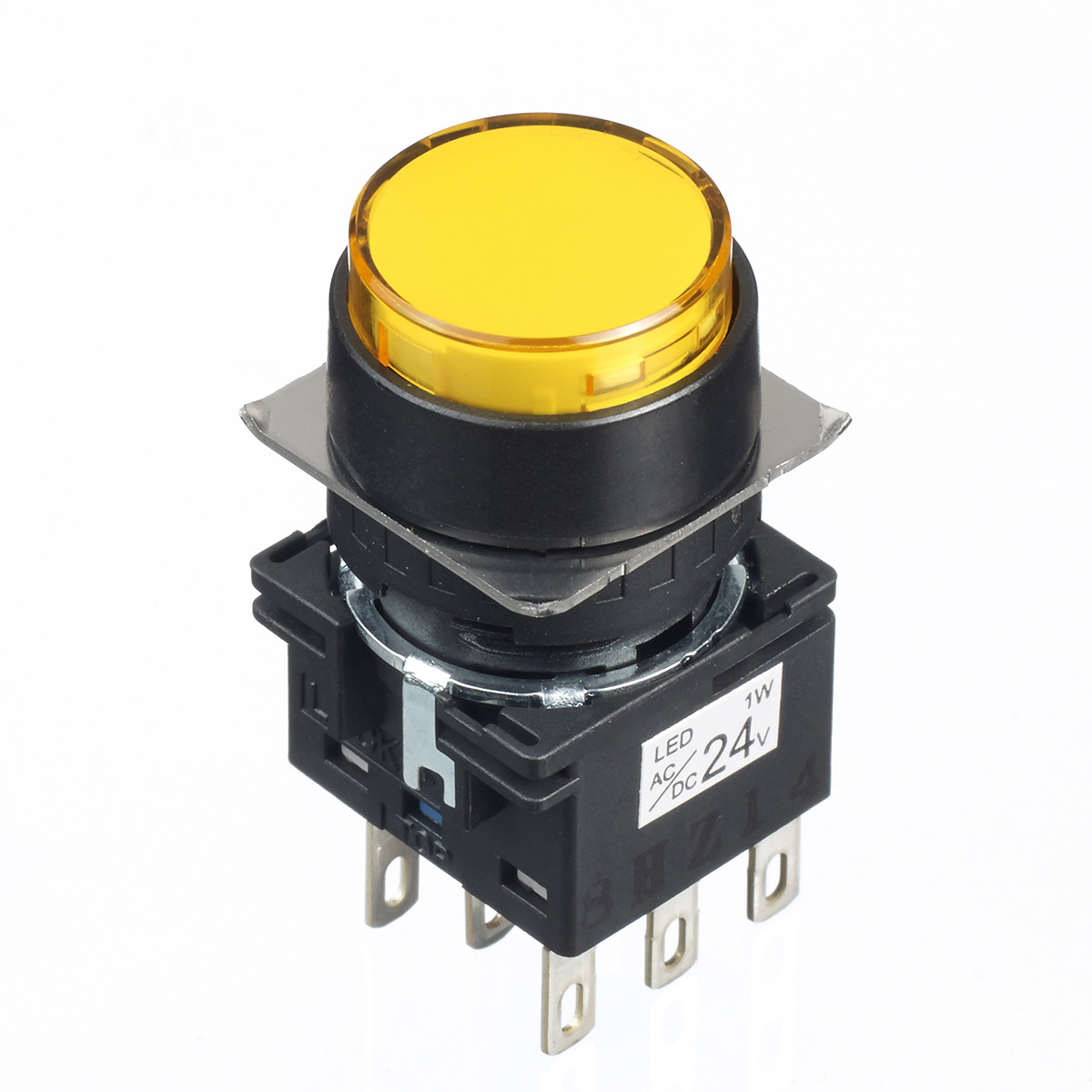 Idec Yellow Round Push Button Switch