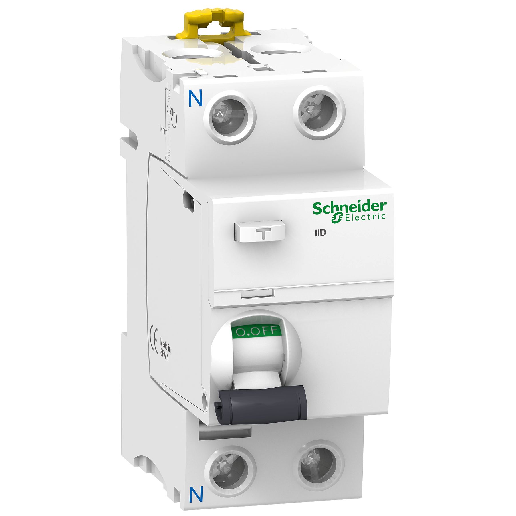Schneider Electric iID RCCB, 40A, 2 Pole, 300mA, Type A-SI, 240V ac