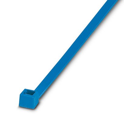 Phoenix Contact Cable Ties, Standard, 140mm x 3.5 mm, Blue Polyamide, Pk-100
