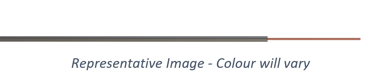 RS PRO White 24AWG Hook Up Wire, 24AWG, 1/0.5mm, 100m, ETFE Insulation