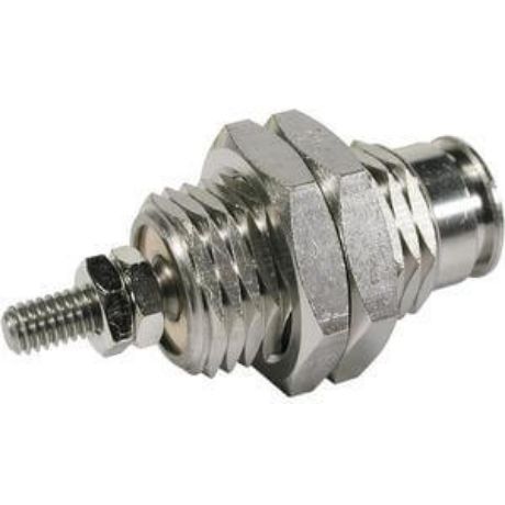 SMC 10 mm Pneumatic Piston Rod Cylinder - CJP Series, Double Acting Acting