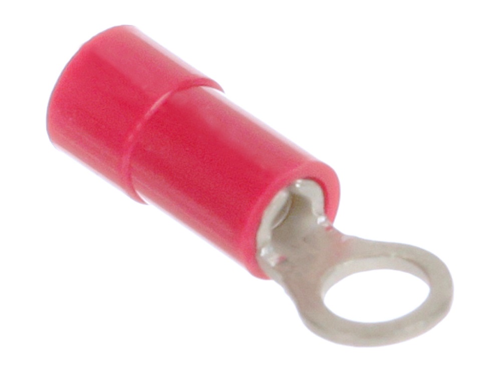 Molex Insulated Ring Terminal, 5 → 6 (M3 → 3.5) Stud Size, 0.35mm² to 0.8mm² Wire Size