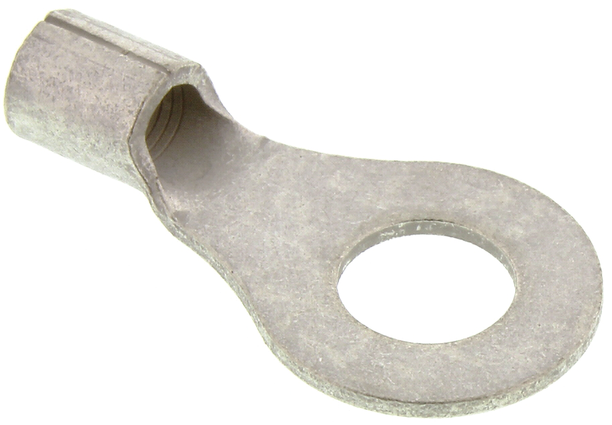 TE Connectivity, SOLISTRAND Uninsulated Ring Terminal, M6 Stud Size, 2.6mm² to 6.6mm² Wire Size