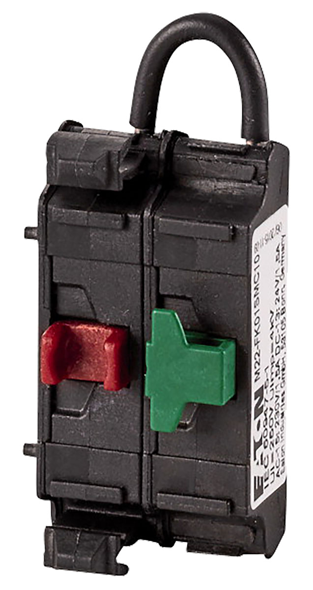 Eaton RMQ Titan M22 Series Contact Block, 1NO + 1NC