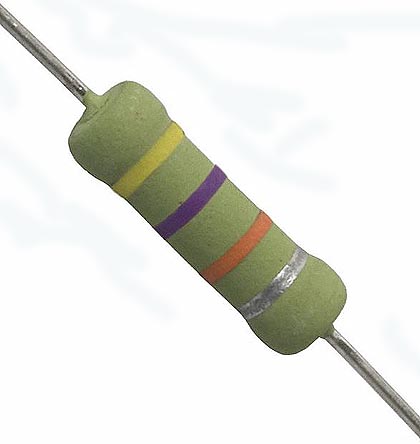 Arcol Ohmite 47kΩ Silicone Ceramic Resistor 1W ±10% OX473KE