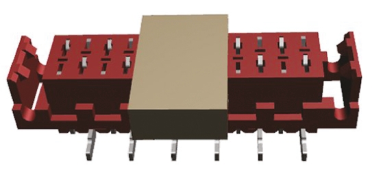 Wurth Elektronik 6903 Series Straight Surface Mount PCB Socket, 6-Contact, 2-Row, 1.27mm Pitch, Solder Termination