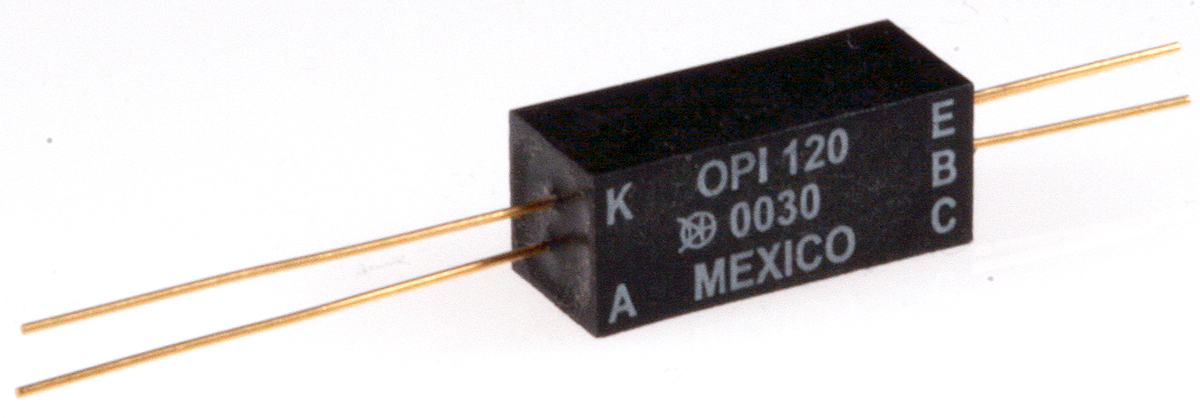 Optek, OPI120 DC Input Photodarlington, Photosensor, Phototransistor Output Optocoupler, Through Hole, 5-Pin