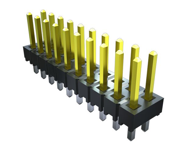 Samtec TSW Series Right Angle Through Hole Pin Header, 50 Contact(s), 2.54 mm Pitch, 1 Row, Unshrouded