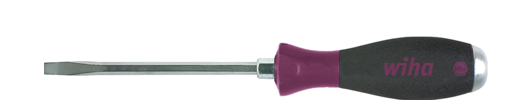 Wiha Slotted  Screwdriver, 8 mm Tip, 150 mm Blade, 271 mm Overall