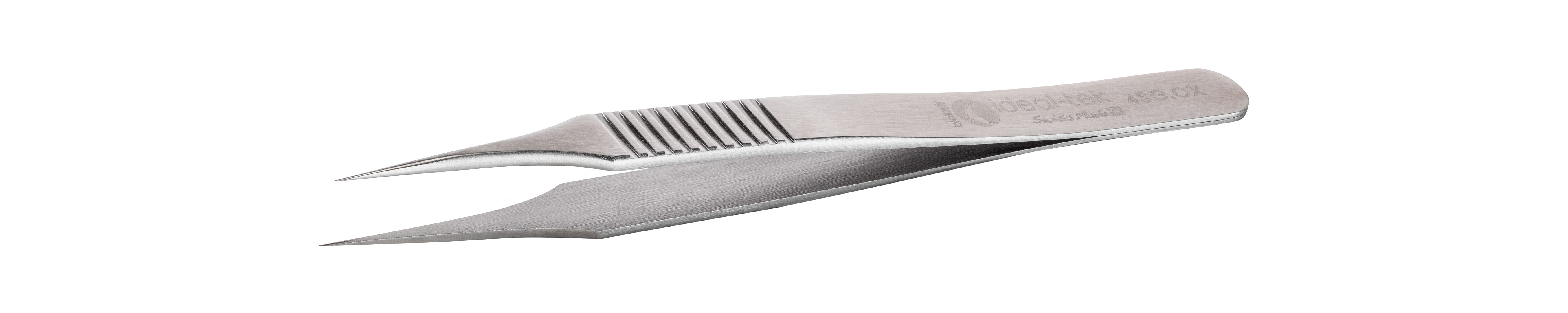 ideal-tek 110 mm, Stainless Steel, Straight, Tweezers