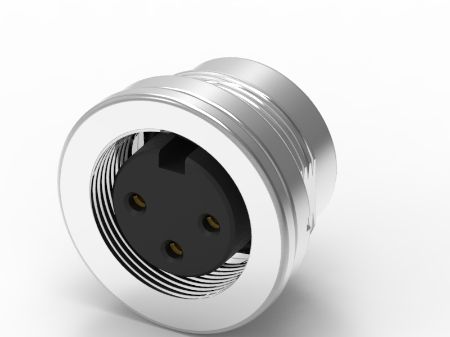 RS PRO 3 Pole M16 Din, 5A, 250 V IP67, Screw Lock, Female, Panel Mount