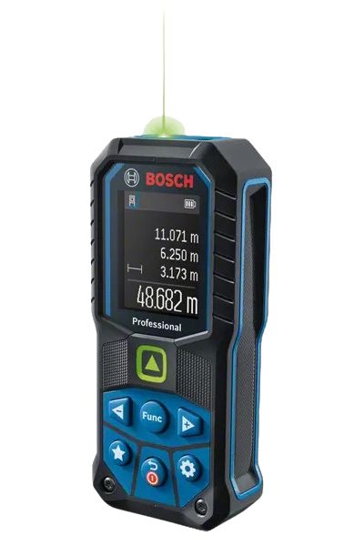 Bosch GLM 50-25 G Laser Measure, 0.05 → 50m Range, 1.5 mm Accuracy