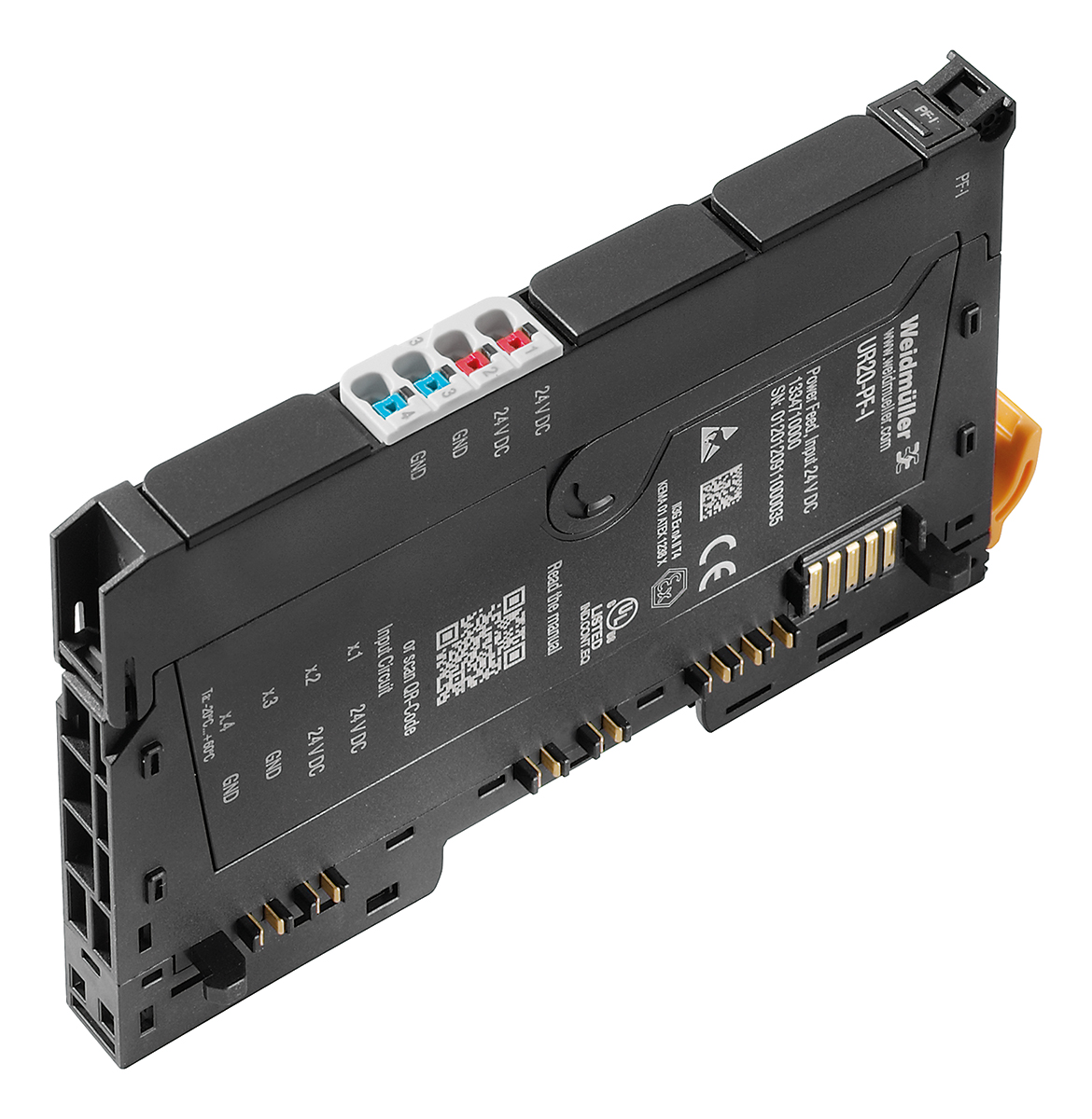 Weidmuller Remote I/O Module, 24 V dc