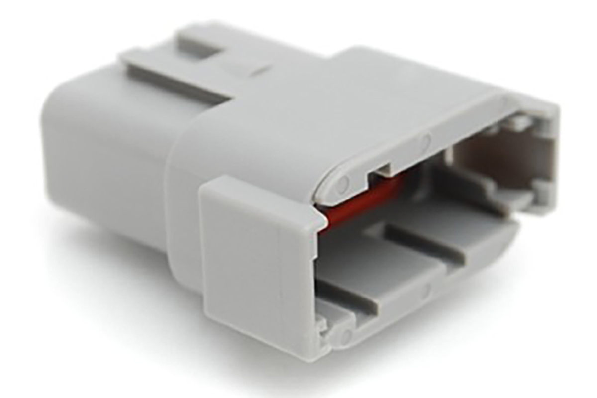Amphenol Industrial, ATM Automotive Connector Socket Grey Cable Mount 12 Way, Crimp Termination ATM04-12PA