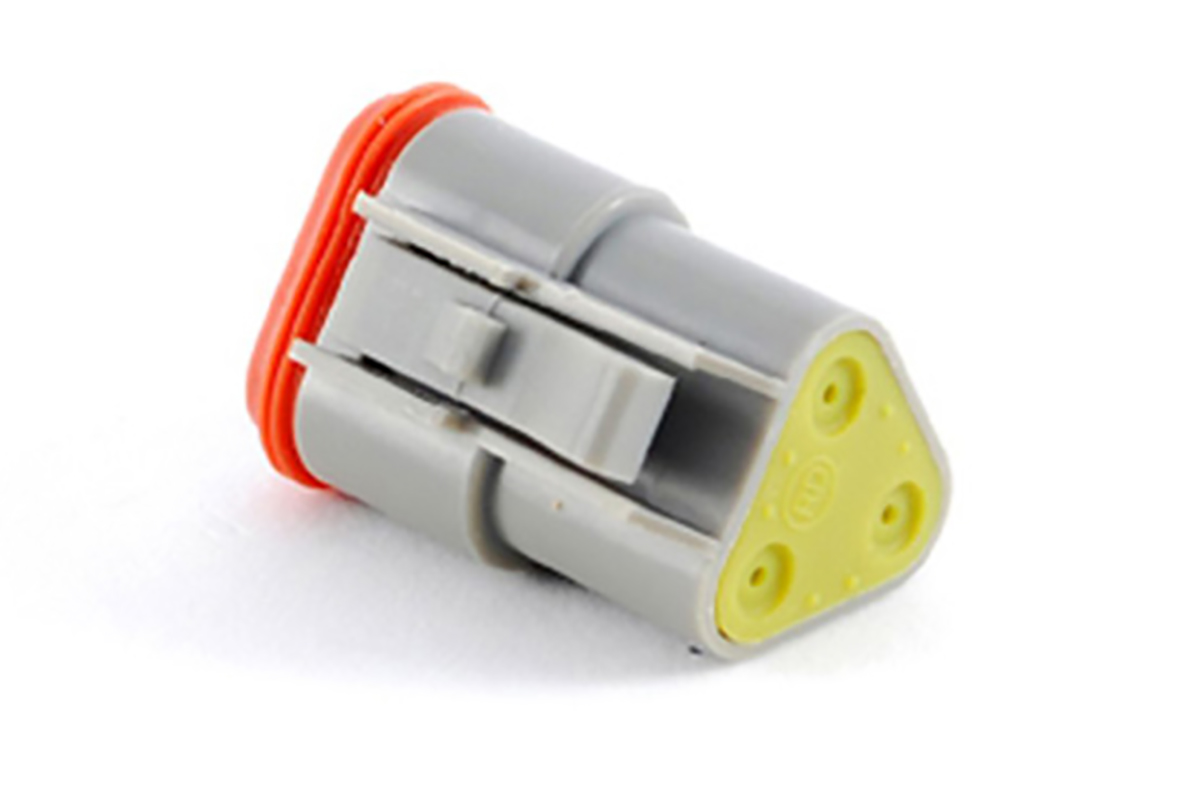 Amphenol Industrial, AT Automotive Connector Plug Grey Cable Mount 3 Way, Crimp Termination AT06-3S-RD01