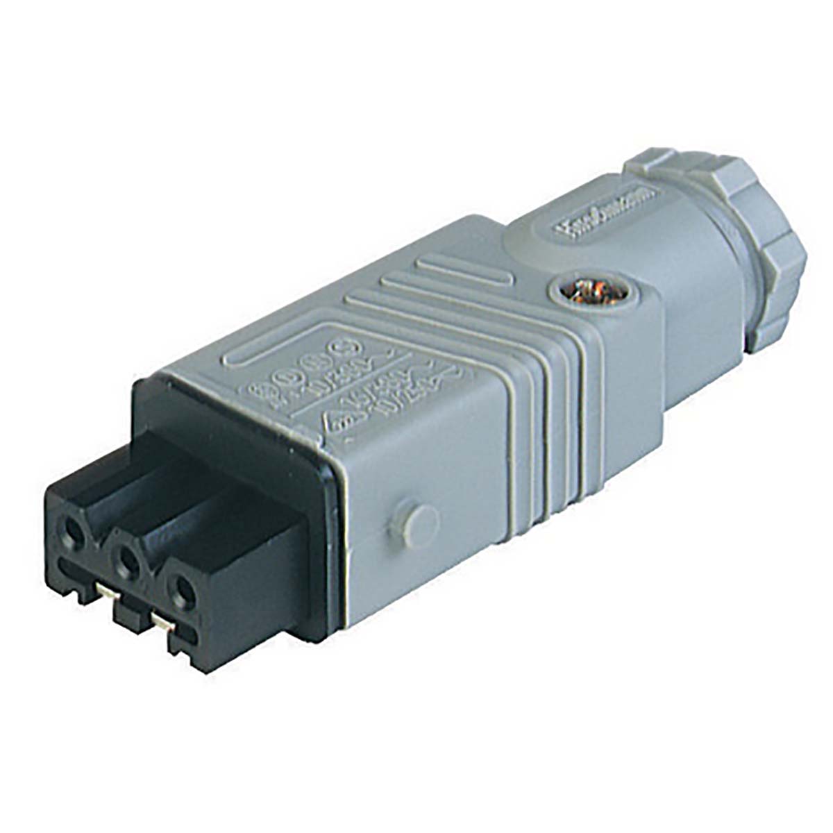 Hirschmann, ST IP54 Grey Cable Mount 3P + E Industrial Power Socket, Rated At 10A, 230 V, 400 V