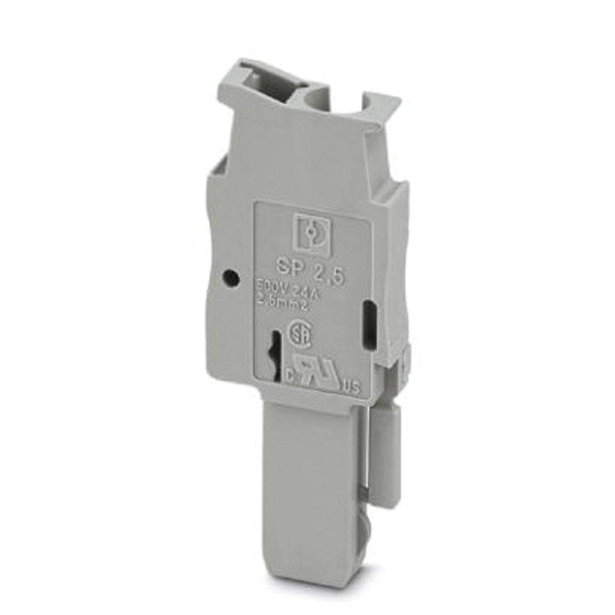 Phoenix Contact, SP 2.5/ 1, 1 Way, Pluggable Terminal Block, Plug, 3040258
