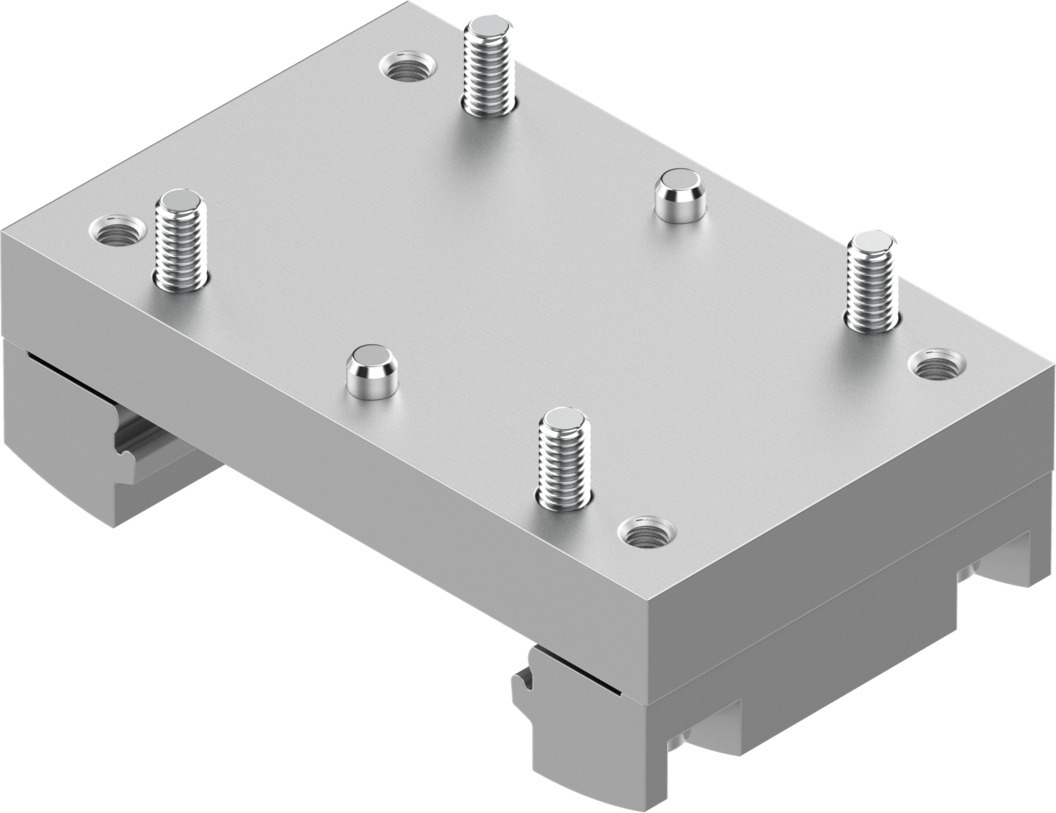 Festo Adapter EHAA-D-L2-45-L2-45, For Use With Pneumatic Cylinder & Actuator