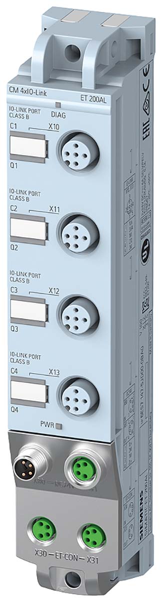 Siemens 6ES7 Series Sensor Box, M12, 4 port