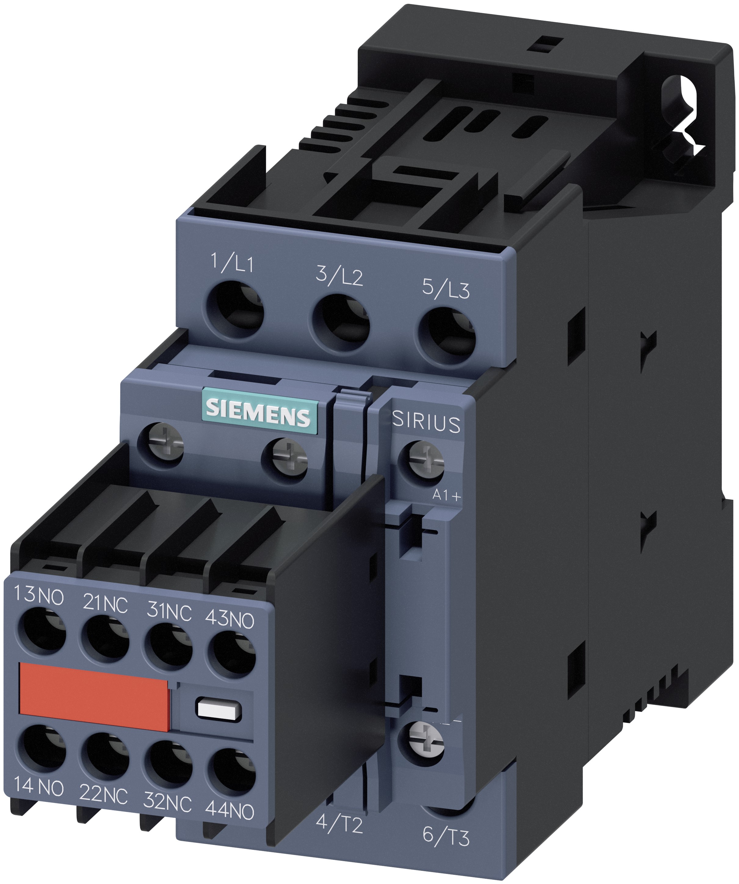 Siemens SIRIUS 3RT Size S0, 3RT2 Contactor, 24 V dc Coil, 3-Pole, 25 A, 11 kW, 2NO + 2NC