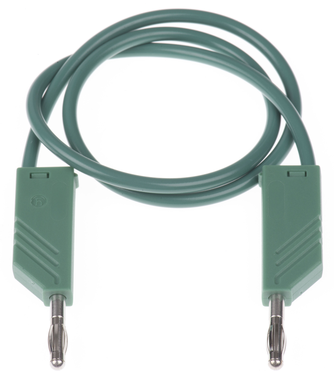 Hirschmann Test & Measurement Test lead, 16A, 60V dc, Green, 50cm Lead Length