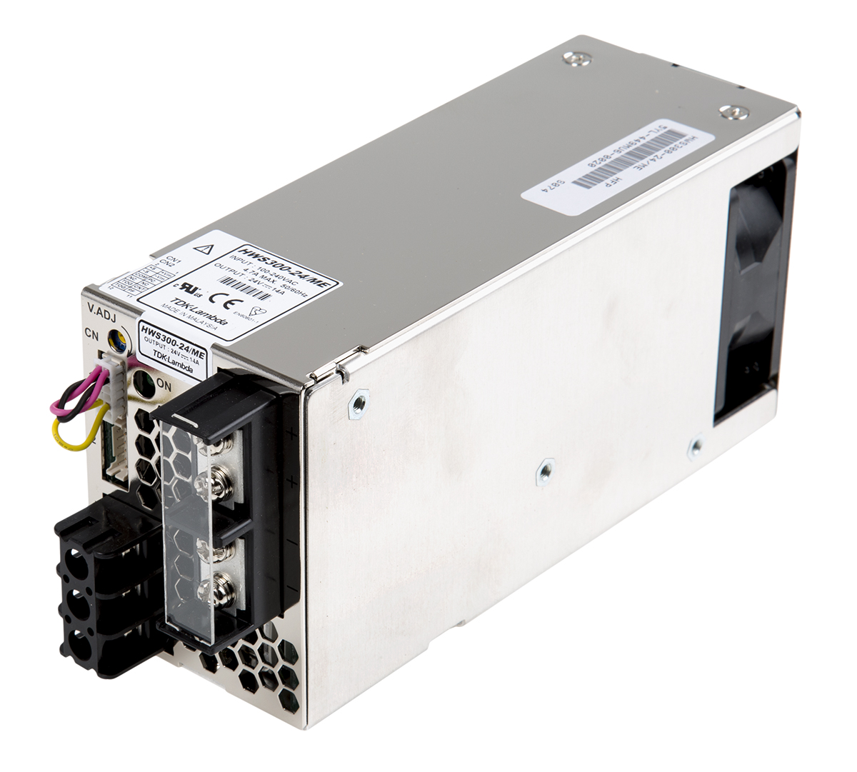 TDK-Lambda Switching Power Supply, HWS300-24/ME, 24V dc, 14A, 336W, 1 Output, 120 → 330 V dc, 85 → 265 V