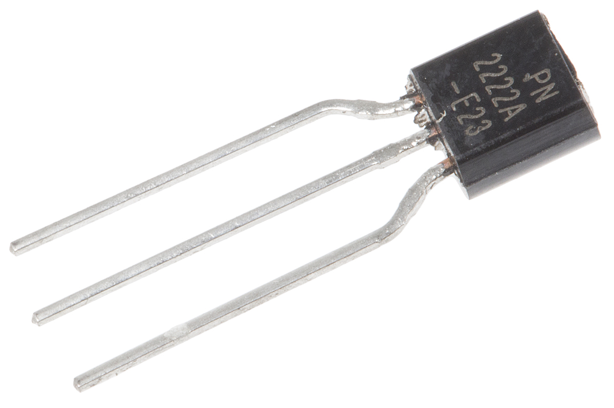 onsemi PN2222ATA NPN Transistor, 1 A, 40 V, 3-Pin TO-92