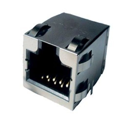 Amphenol Communications Solutions RJE1A Series Female RJ45 Connector, PCB Mount, Cat5e 1 Port 8P8C -Way