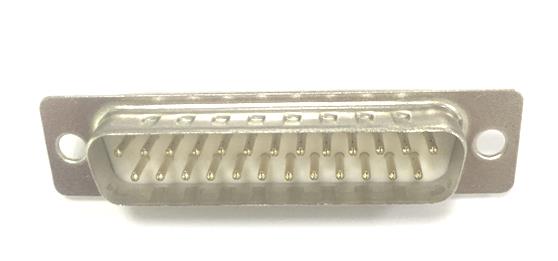 RS PRO 25 Way Panel Mount D-sub Connector Plug, 2.77mm Pitch, with Screw