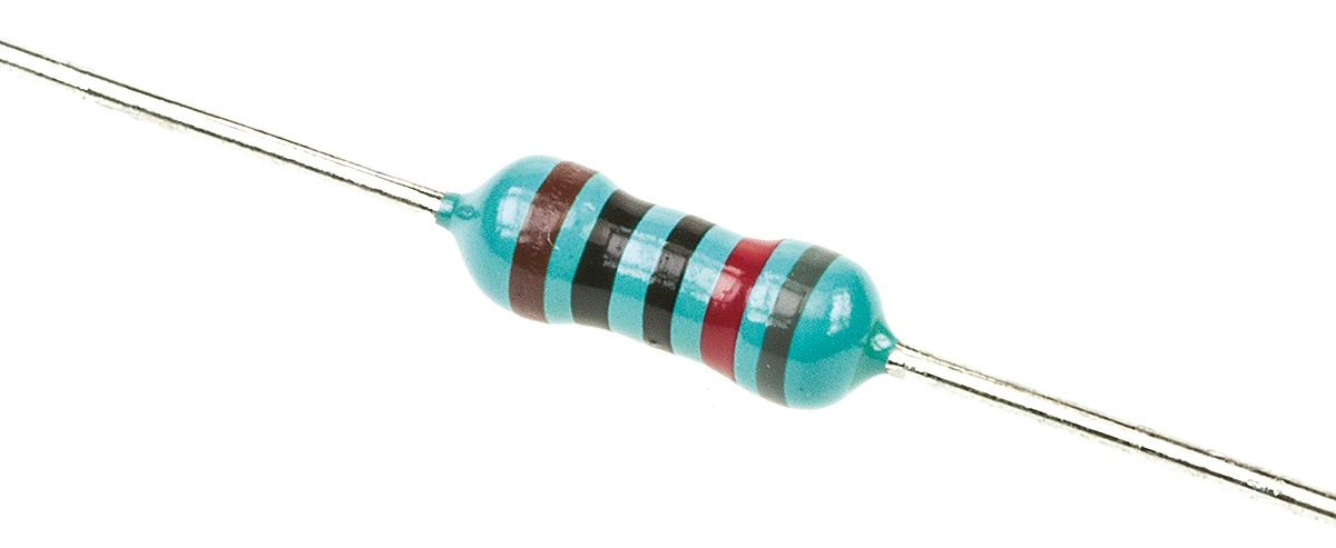 TE Connectivity 820Ω Metal Film Resistor 0.6W ±1% LR1F820R