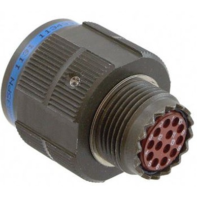 Amphenol Limited, D38999 79 Way Plug-In MIL Spec Circular Connector PlugBlack, Socket Contacts,Shell Size 21, Threaded,