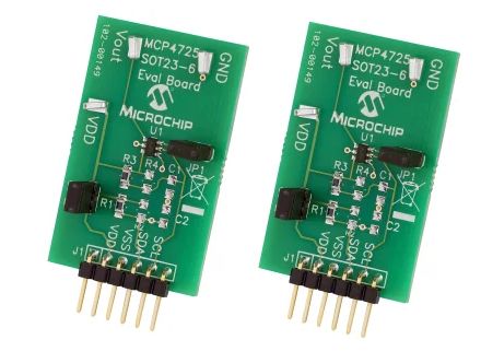 Microchip MCP4725EV SOT23-6 Evaluation Board Signal Conversion Development Kit